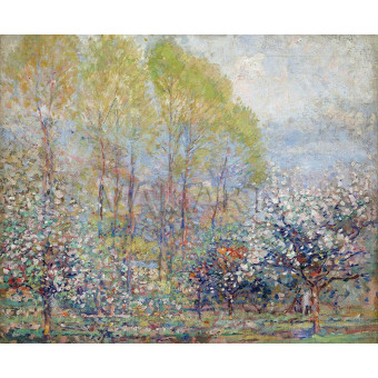 РЕПРОДУКЦИИ НА КАРТИНИ Пролет в Живерни (1909)